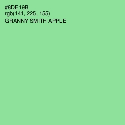 #8DE19B - Granny Smith Apple Color Image